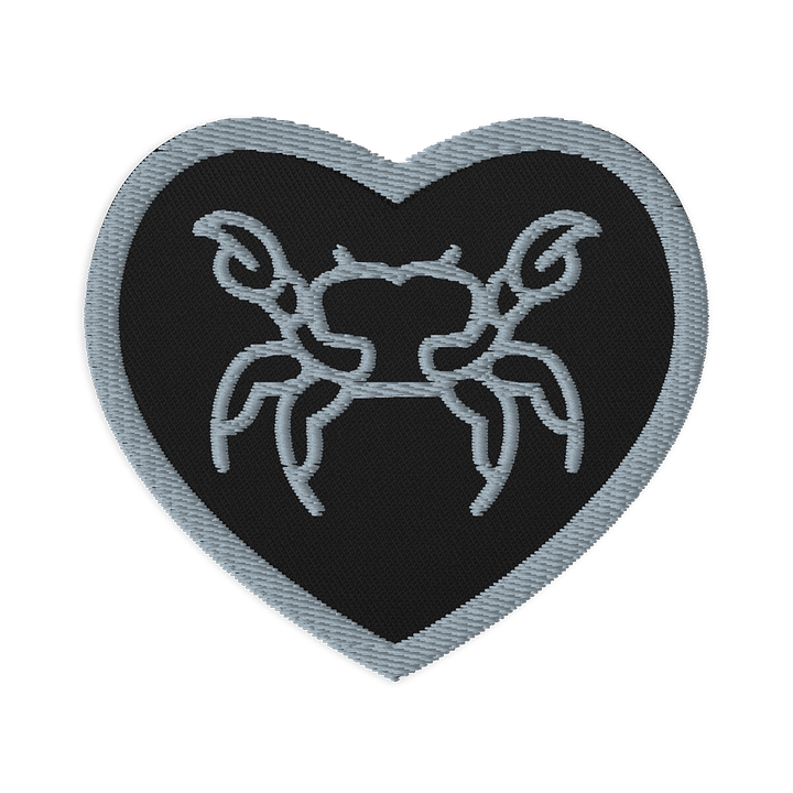Minimalist Crab Embroidered Patch product image (1)