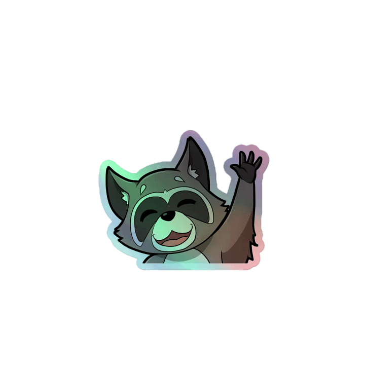 Hi Holographic Sticker product image (1)