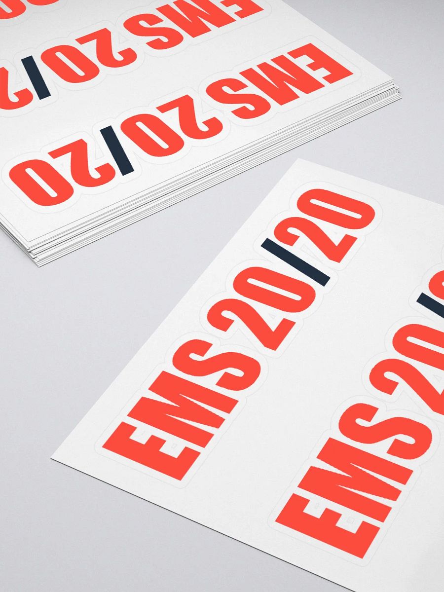 EMS 20/20 Stickers - Set of 3 product image (4)