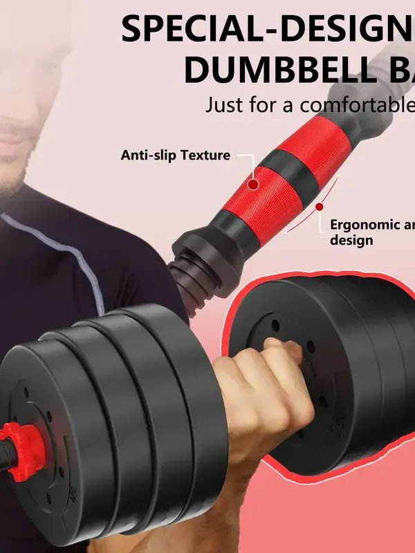Dumbbells Barbell Set 30KG product image (5)