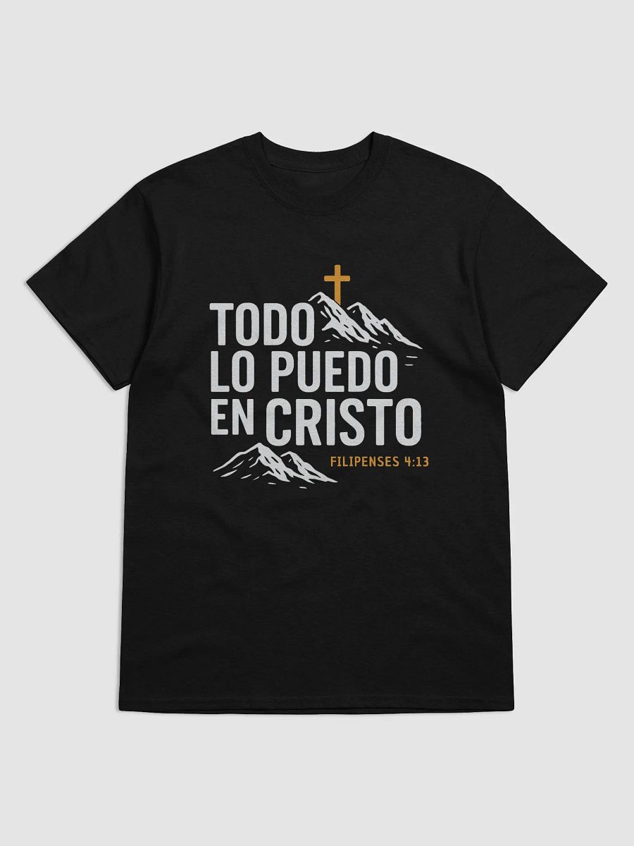 Camiseta Unisex Manga Corta | Todo lo puedo en Cristo product image (7)