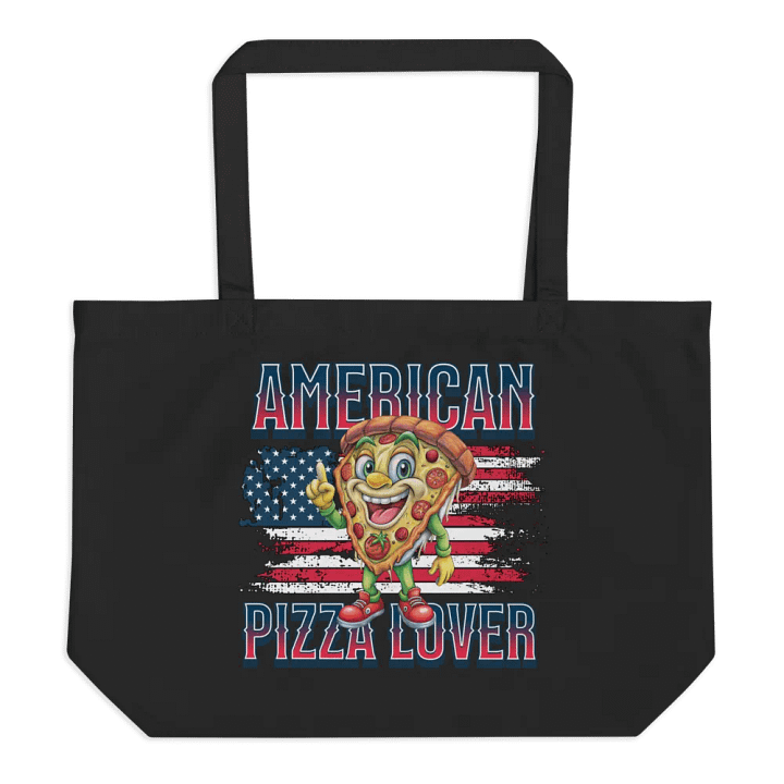 American Pizza Lover Eco Tote product image (1)