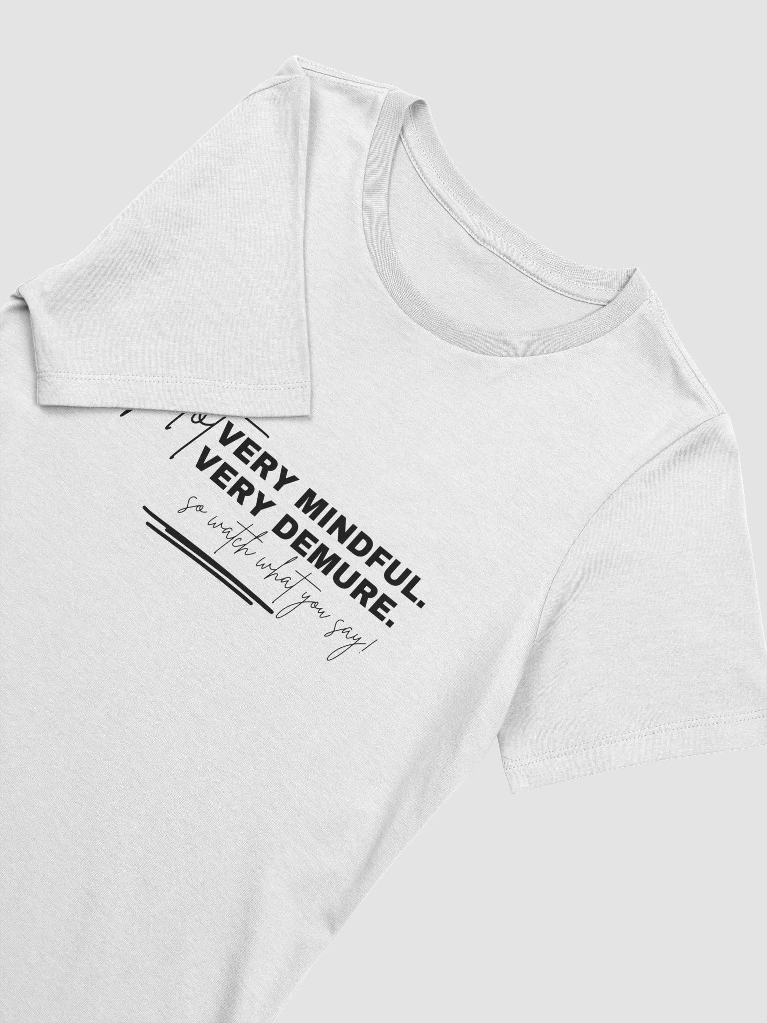 NOT Very Demure Tee product image (3)