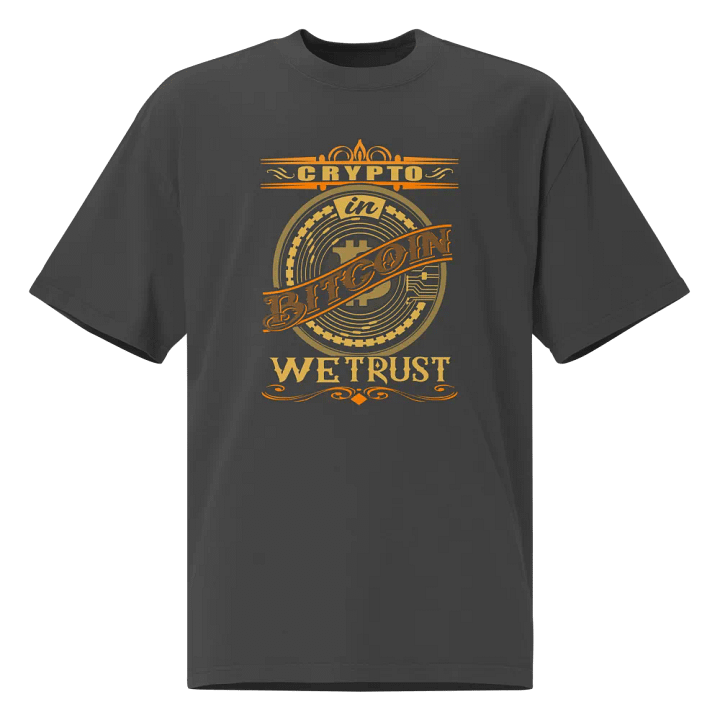 Crypto Trust Oversized Tee (Women) product image (1)