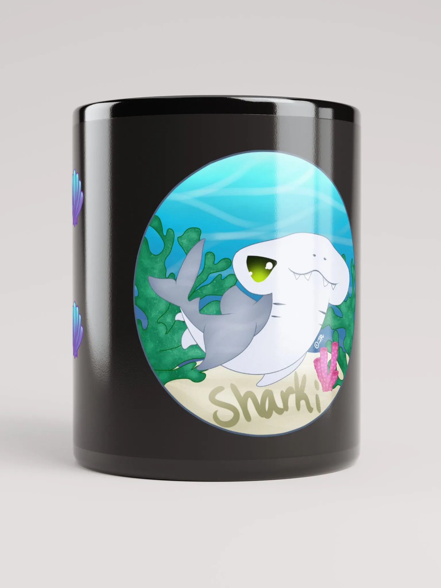 SharkiV Logo mug product image (5)