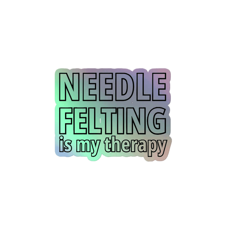 Holographic Sticker for Needle Felters product image (2)