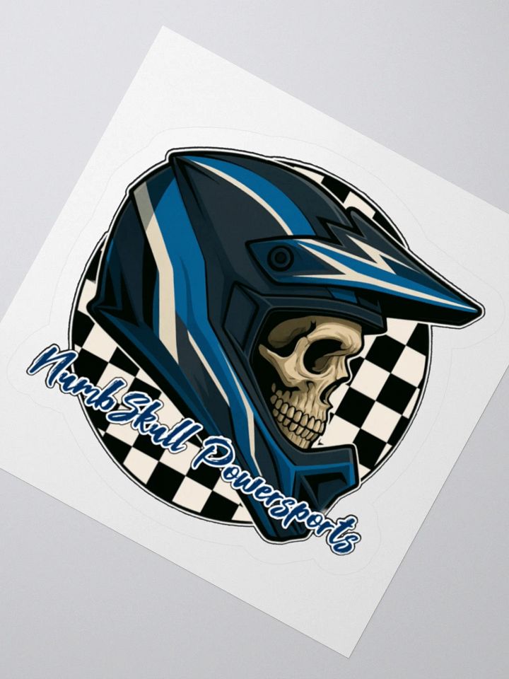 NumbSkull Powersports logo blue product image (4)