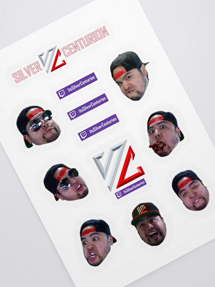 "The Many Faces of Silver" Sticker Pack product image (1)