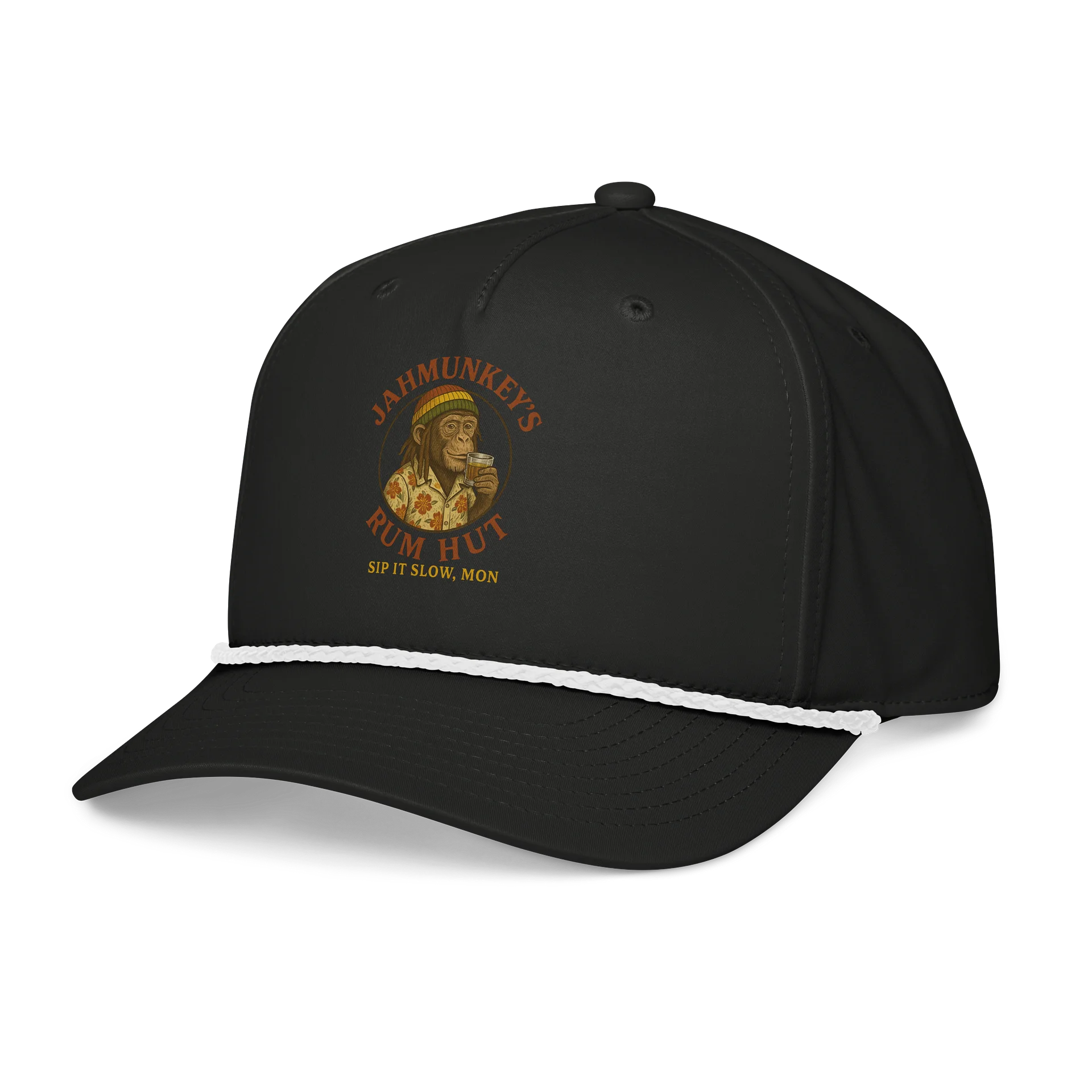 Jahmunkey's Rum Hut Logo Hat product image (3)