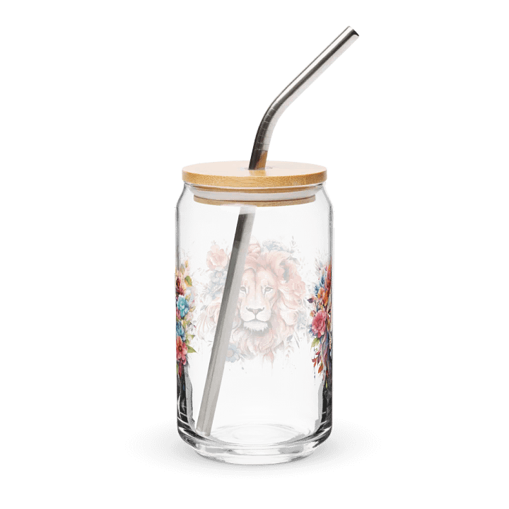 Lion Bloom Glass: A Majestic Sip product image (2)