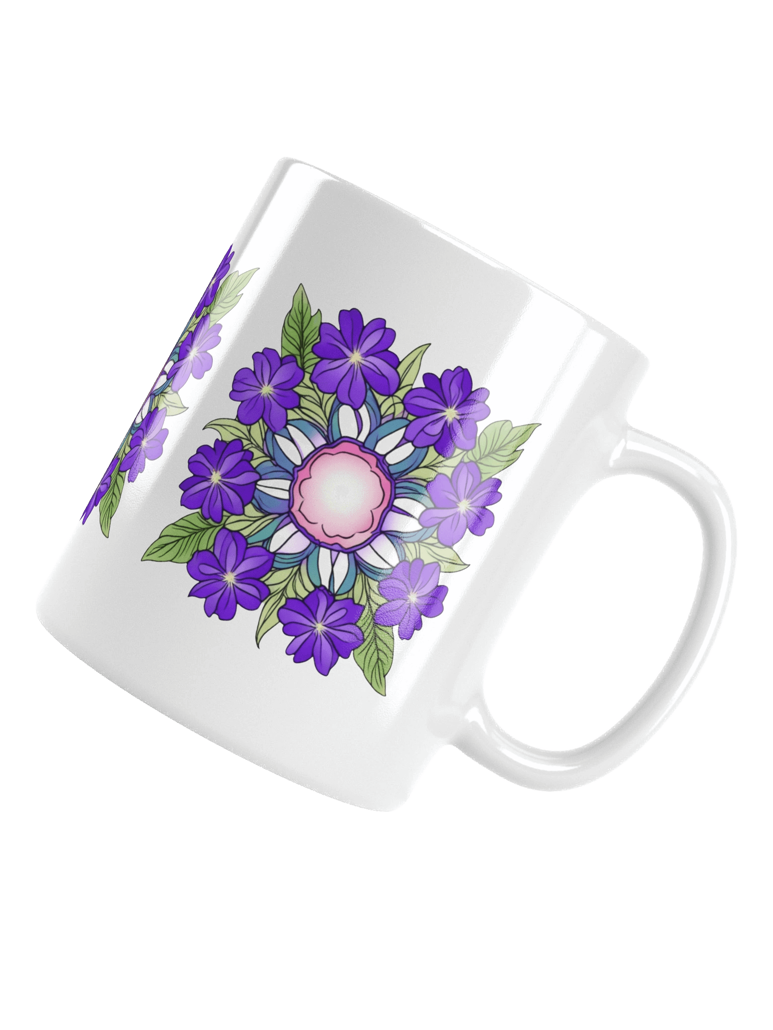 Celestial Petalwheel Mandala - Mug product image (6)