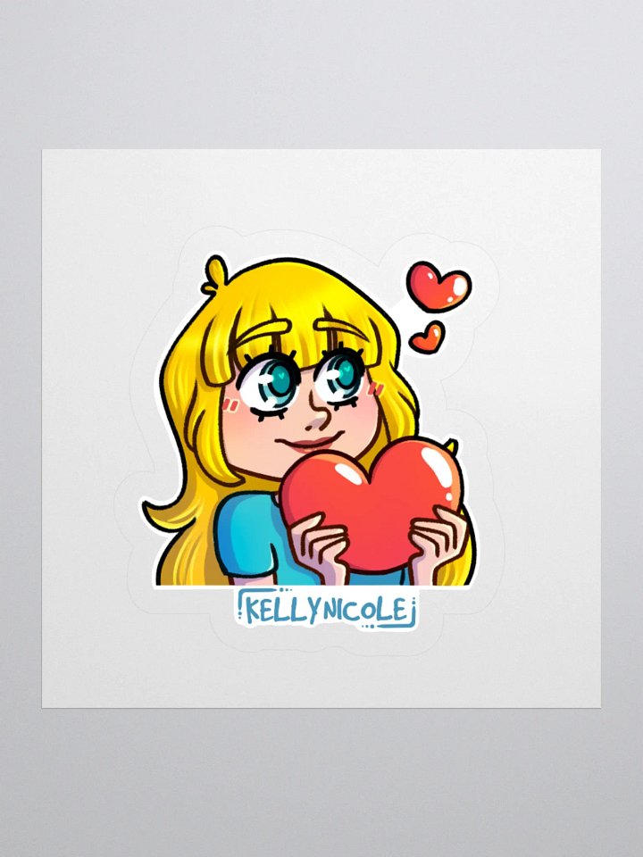Kelly Love Emote Sticker product image (1)