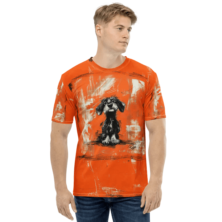 Tričko Jezevčík, oranžový product image (1)