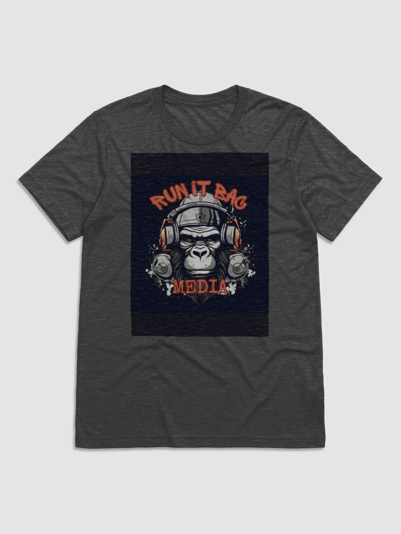 RUN It BAC Media Logo T-Shirt product image (1)