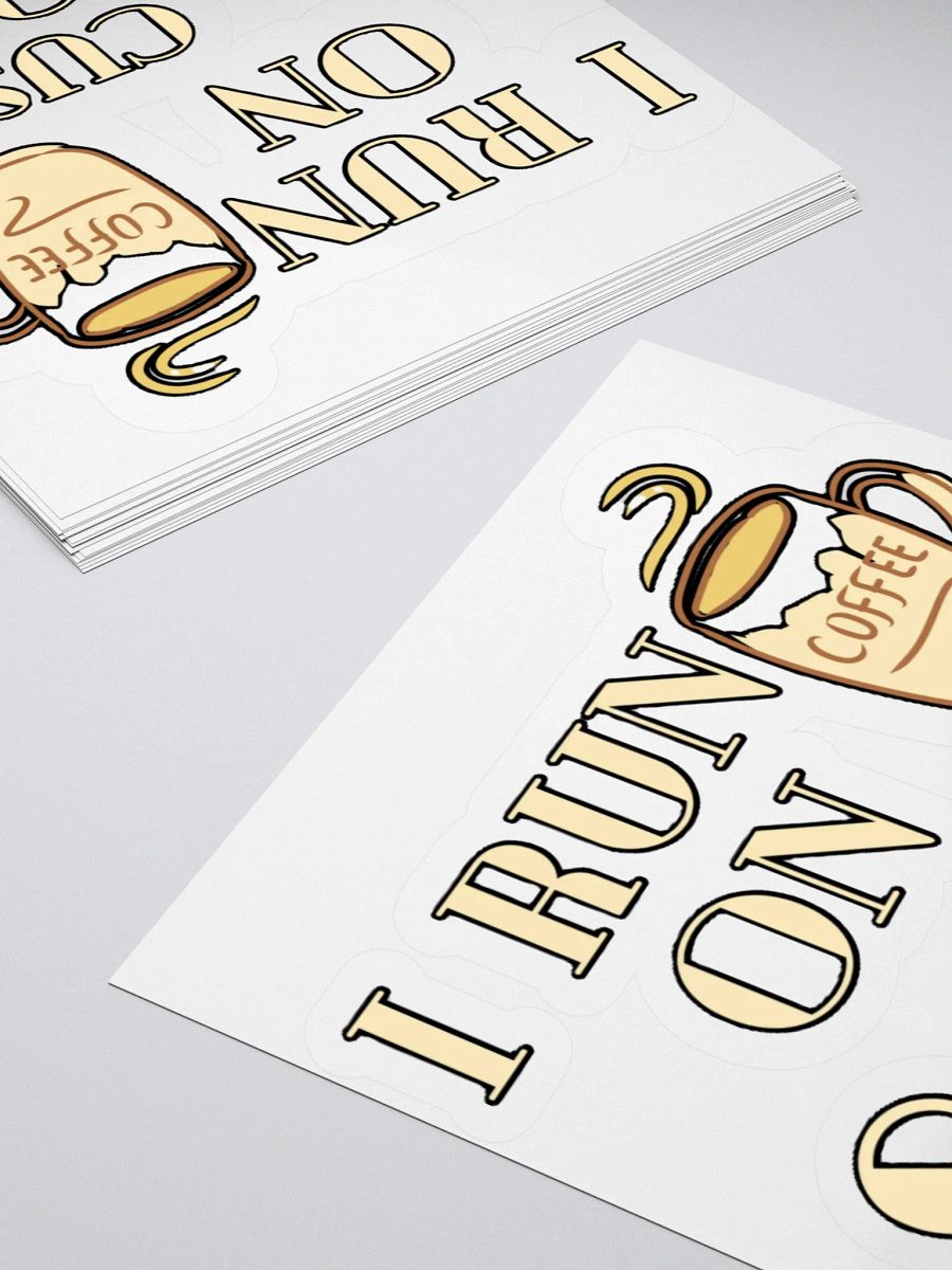 I RUN ON COFFEE & CUSS WORDS product image (11)
