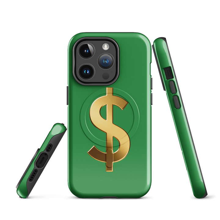 Golden Dollar Sign MagSafe® iPhone Case product image (5)