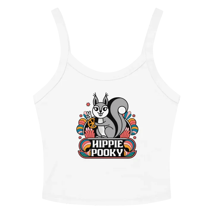 Hippie Pooky Peace Squirrel Tank Top product image (2)