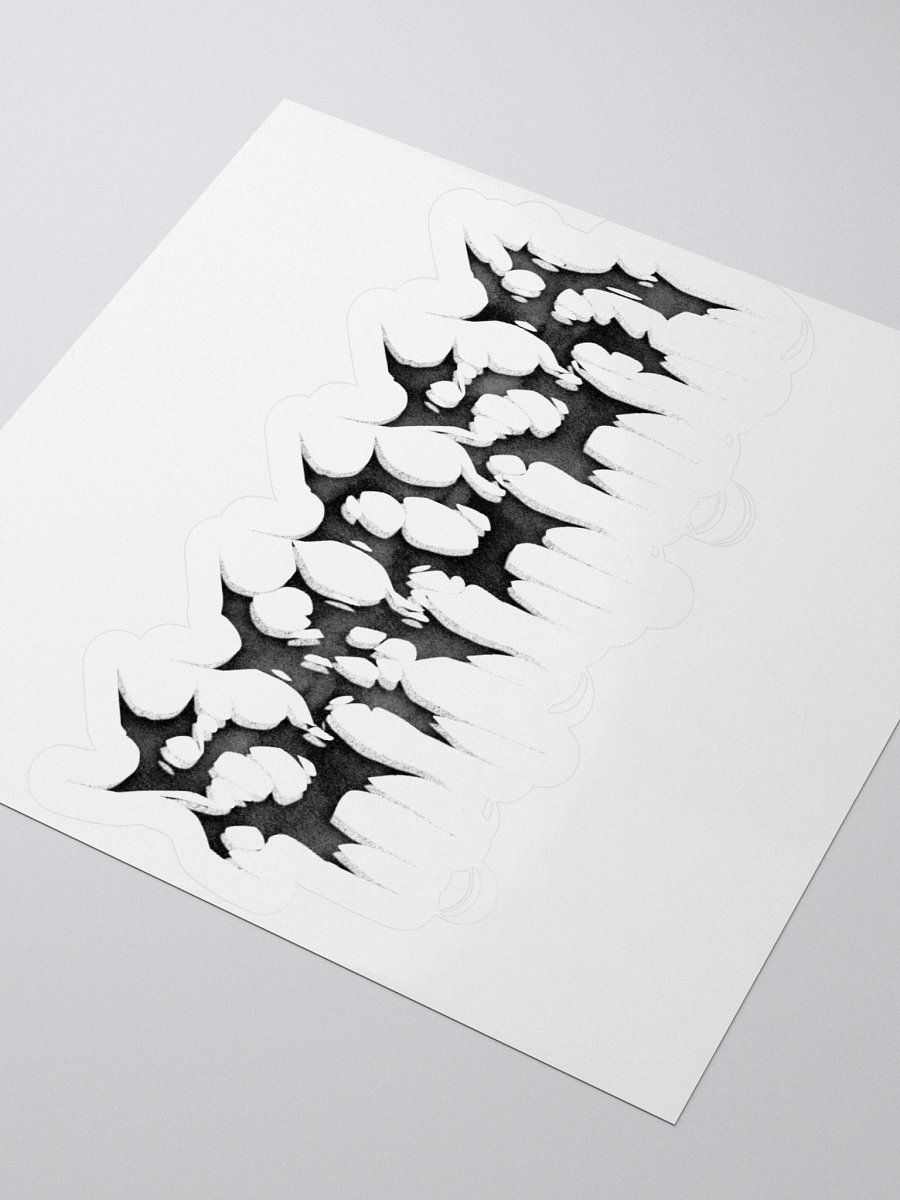 Smosh Black Metal Sticker product image (3)