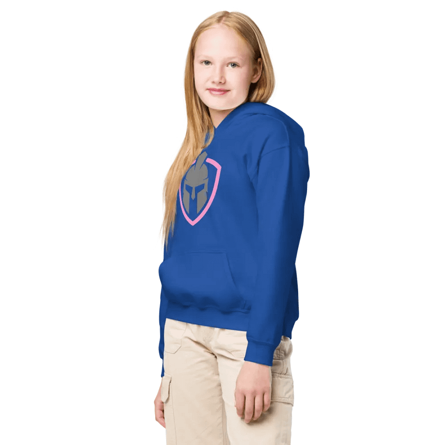 Mind Armor Youth Hoodie - Pink Logo product image (5)
