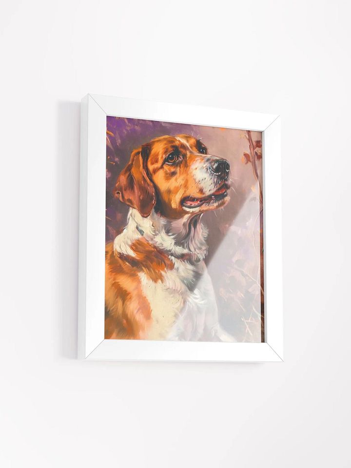 Autumnal Dog Portrait Framed Poster product image (2)