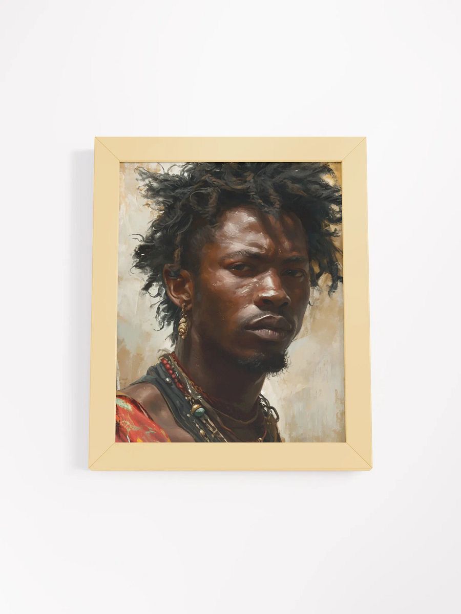 Intense Gaze Framed Art Print product image (2)