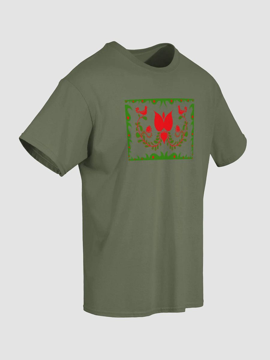 Symmetrical Hungary Floral Harmony T-Shirt product image (5)