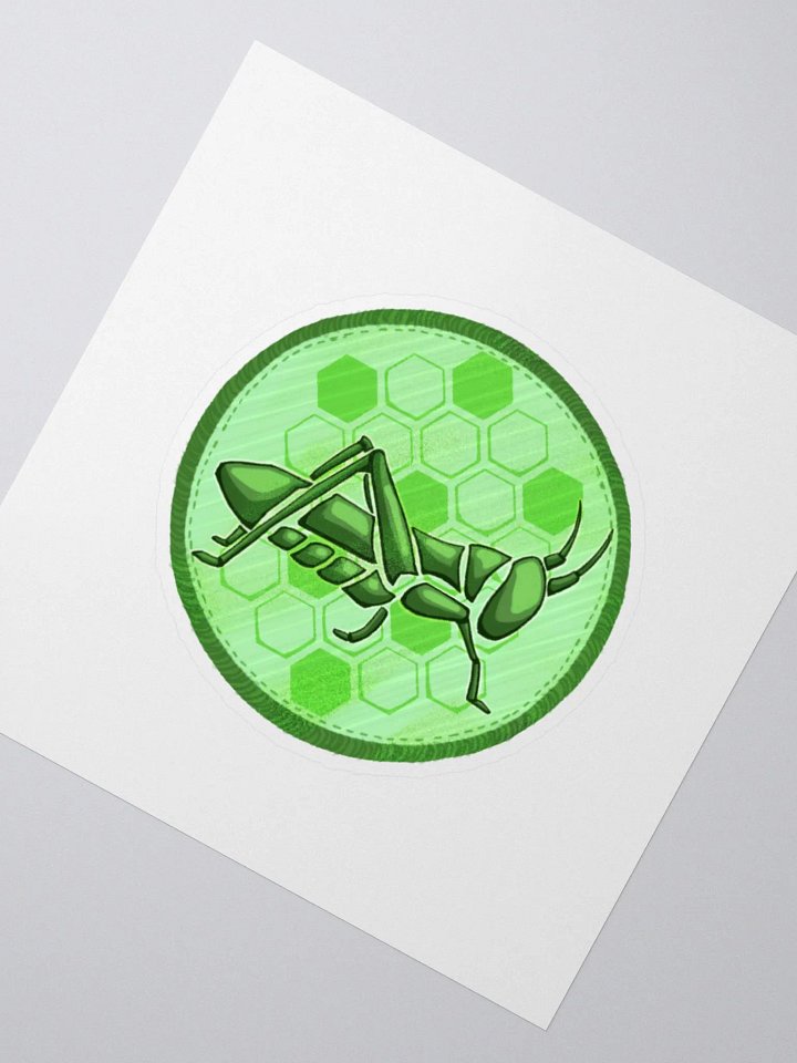 Green Grasshoppers Sticker product image (2)