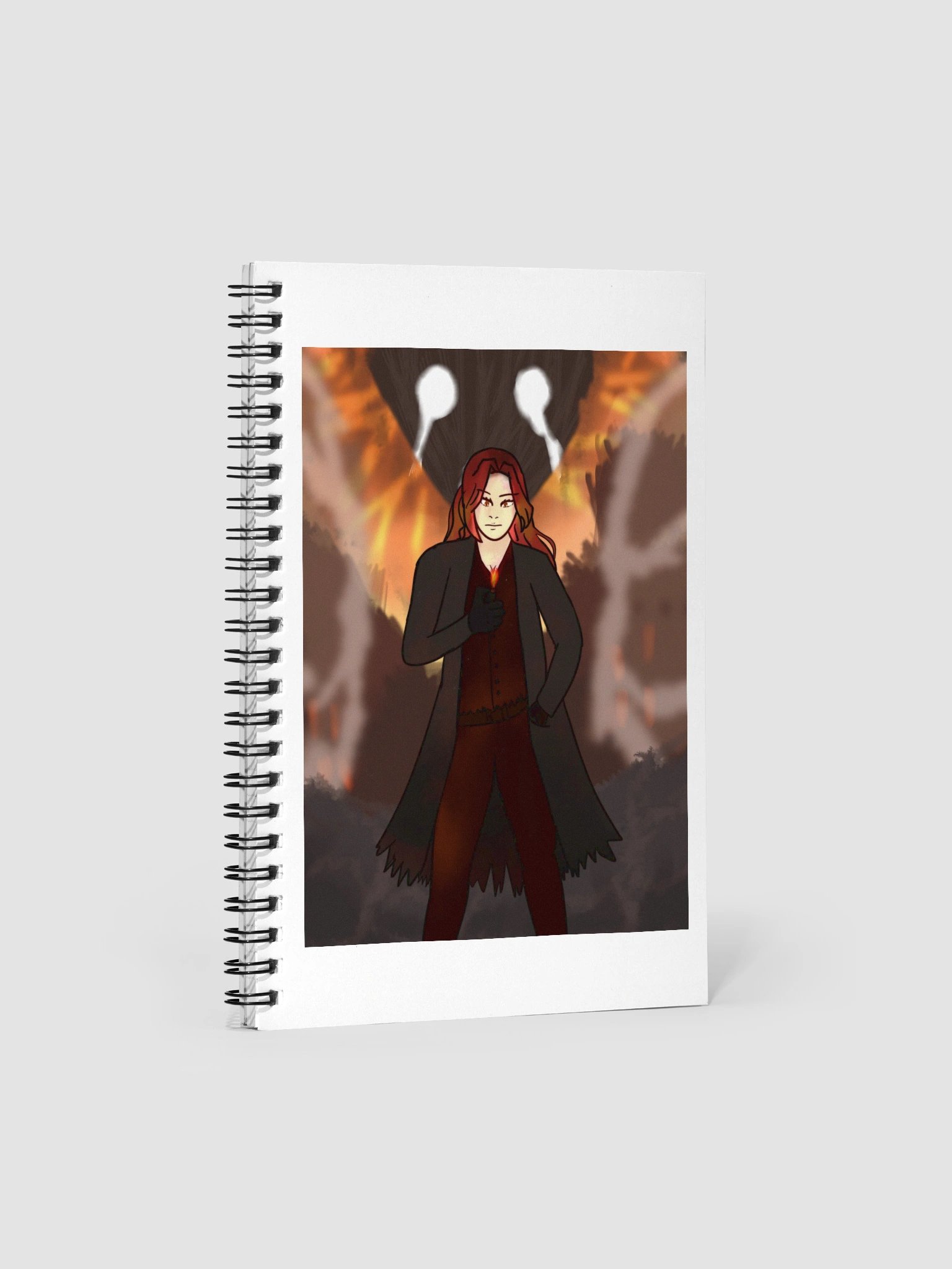 4th Match Jihye Spiral Notebook by Ripley Grim product image (1)