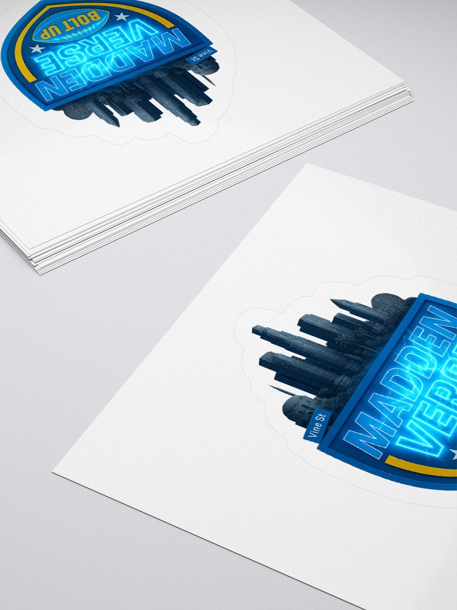 BOLTED UP LA MADDEN VERSE STICKER product image (4)