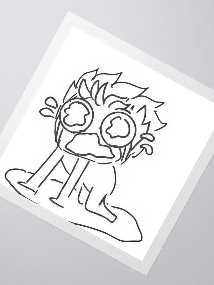 'MENTAL ANGUISH!' Sticker product image (5)