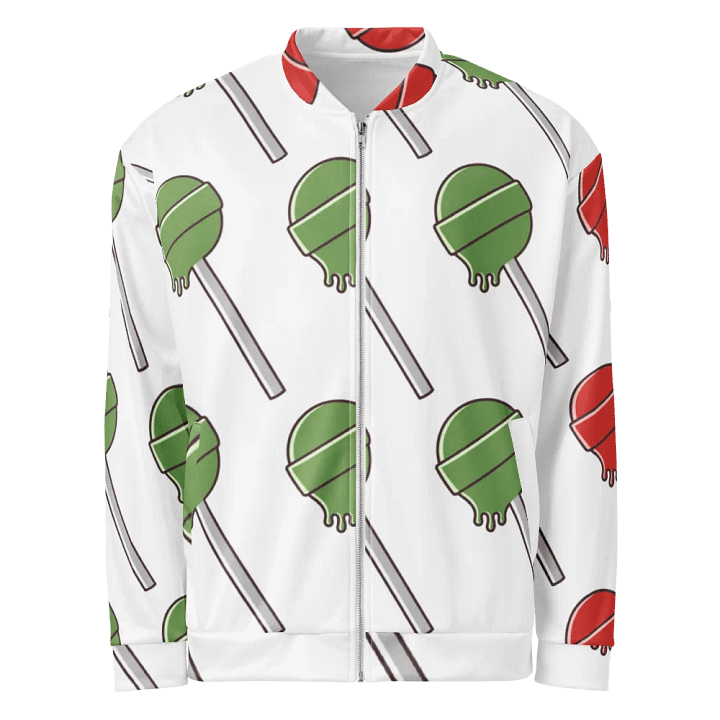 Lollipop Grid All-Over Bomber Jacket product image (1)