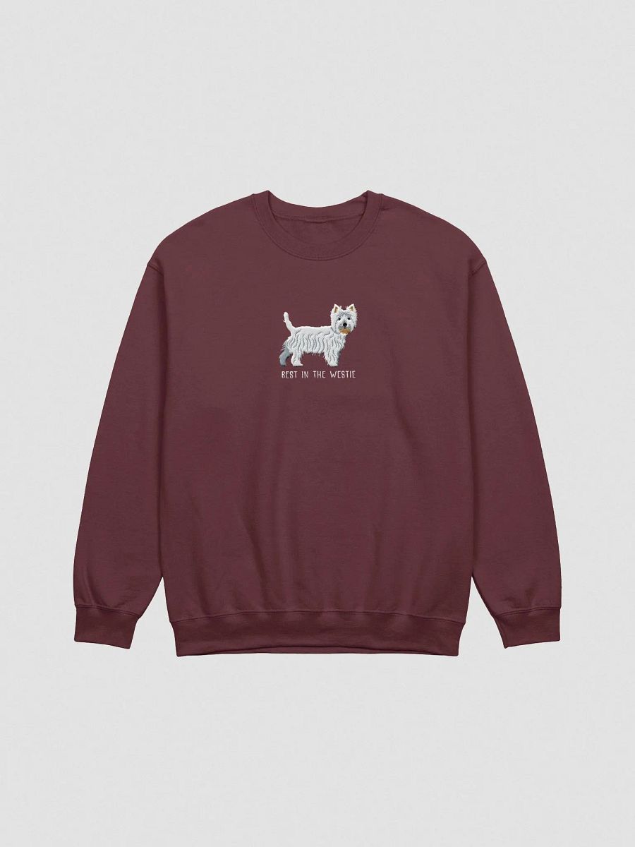 Best in the Westie Sweatshirt (Embroidered) of a West Highland White Terrier product image (4)