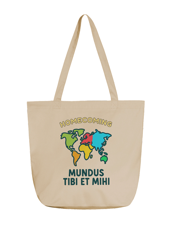 HOMECOMING - MUNDUS TIBI ET MIHI World Map Tote Bag product image (1)