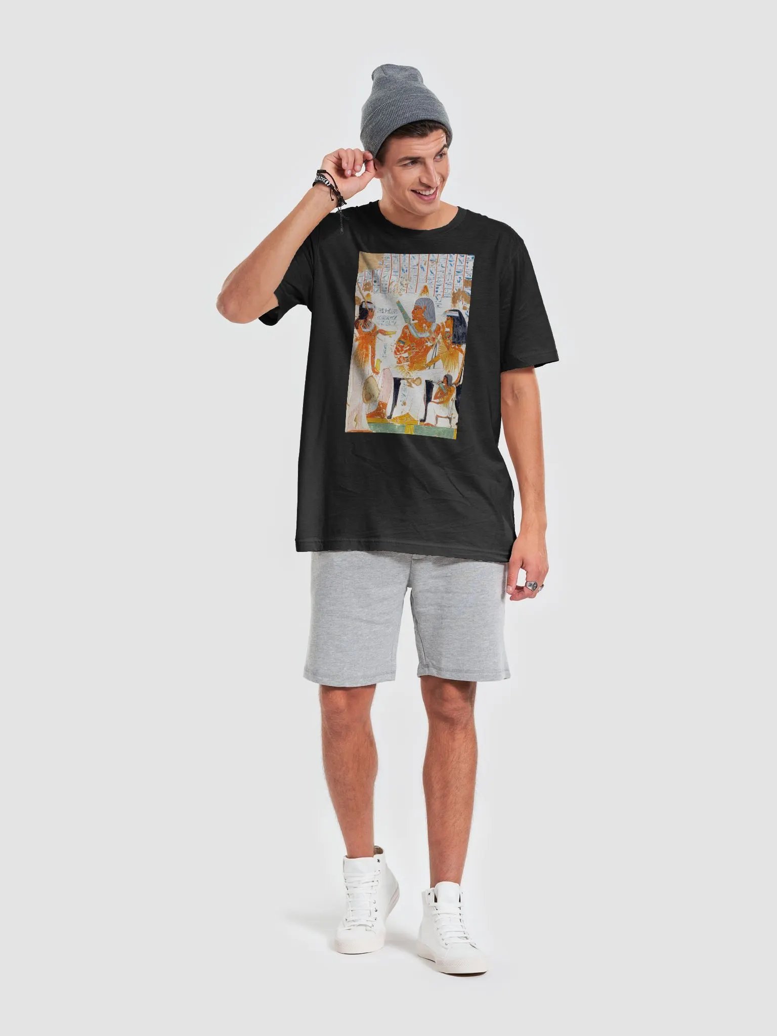 Nebamun Receiving Wine Ancient Egypt Art Unisex T-Shirt product image (6)