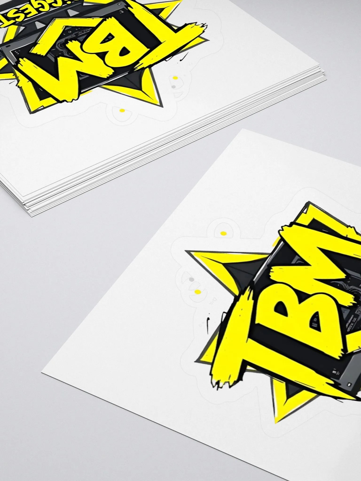 TBM Logo Kiss Cut Stickers product image (2)