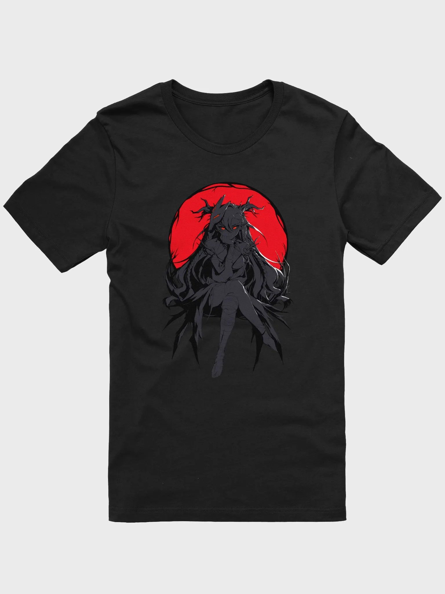 Shadowed Moonlight Red - Unisex Tee - Juni Kodama product image (1)