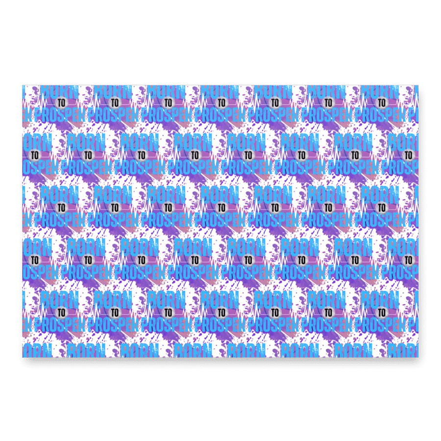 Born To Prosper Wrapping Paper Set product image (3)