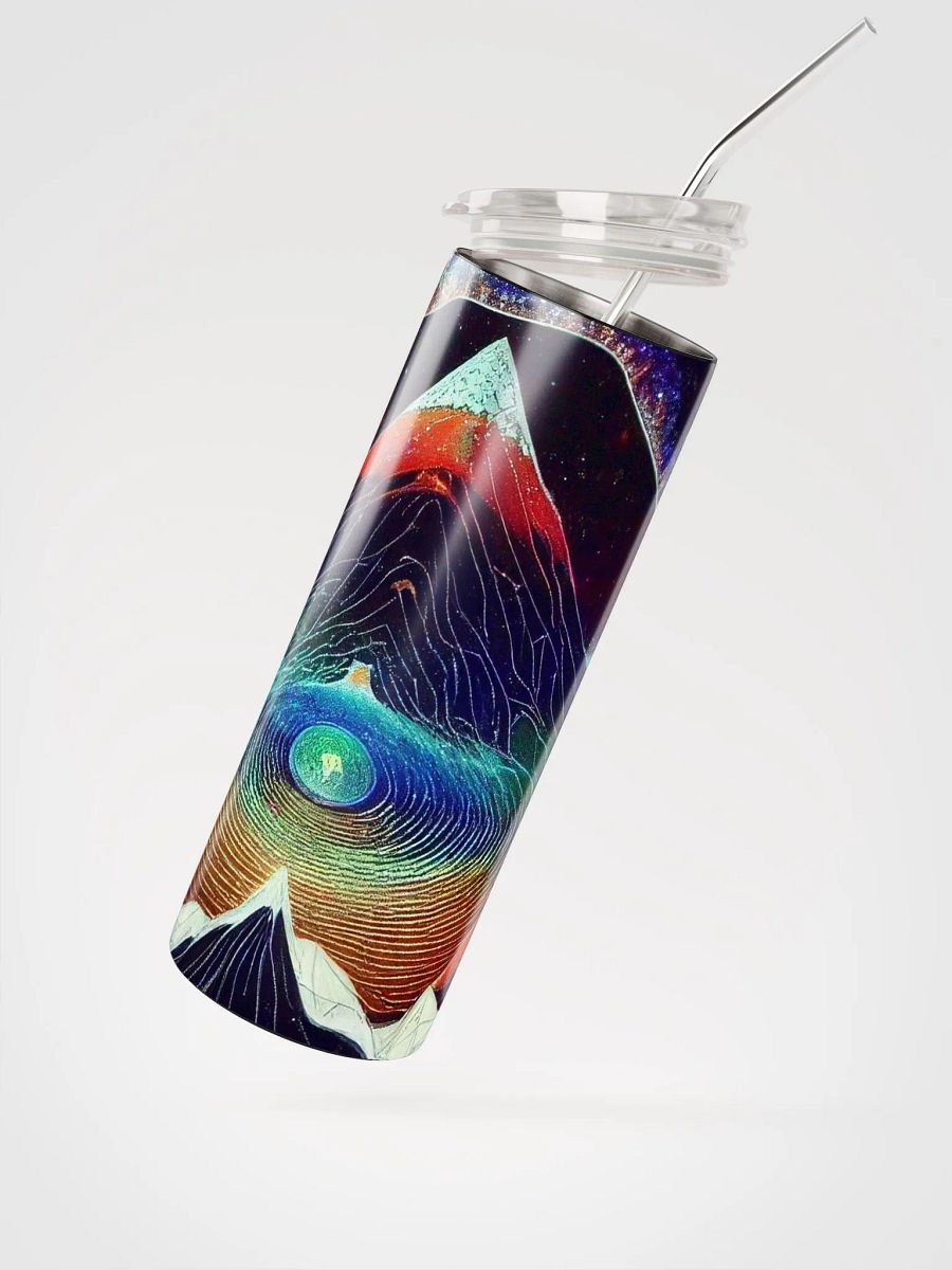 Psychedelic Mountain Stainless Steel Tumbler product image (2)