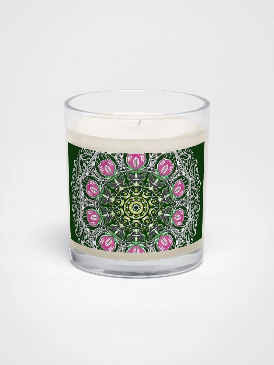 Floral Mandala Soy Wax Candle product image (2)