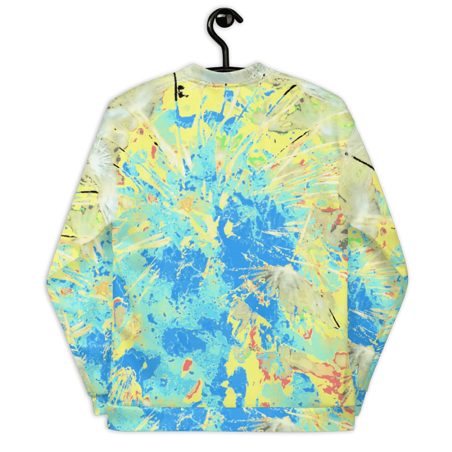Cool Abstract Dandelion Seeds Unisex Bomber Jacket product image (10)