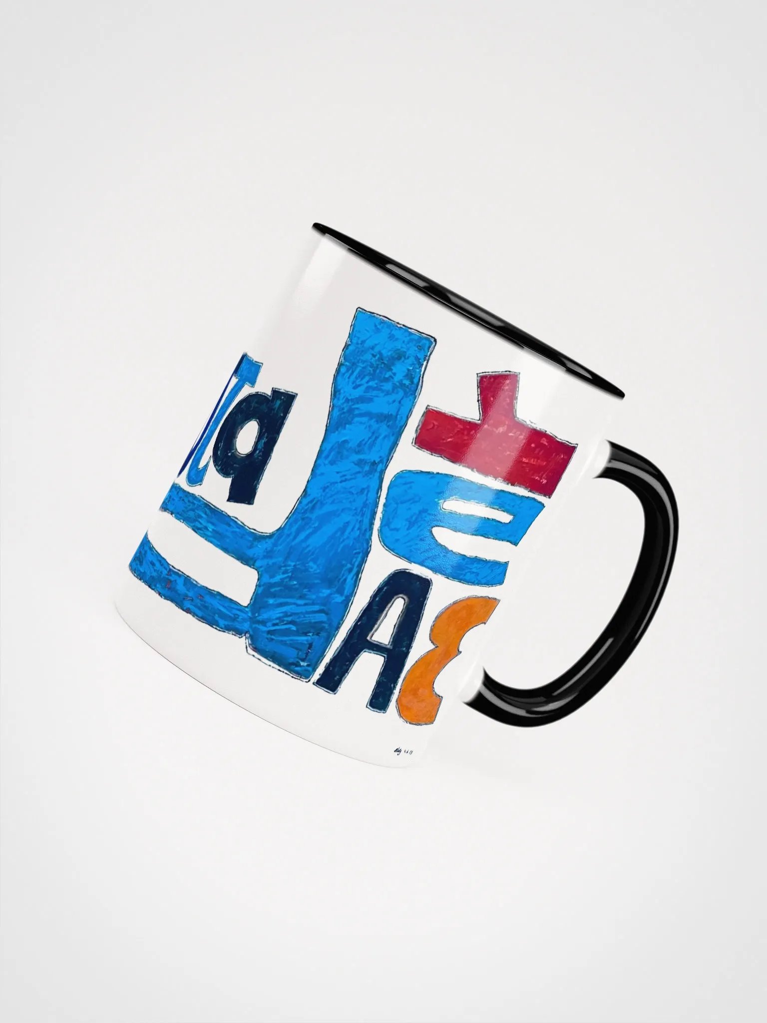 Life is but a Dream Ceramic Mug with Color Inside product image (4)