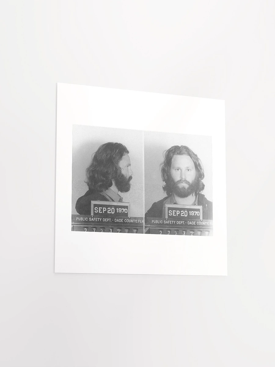 Jim Morrison Mugshot (1970) - Print product image (4)