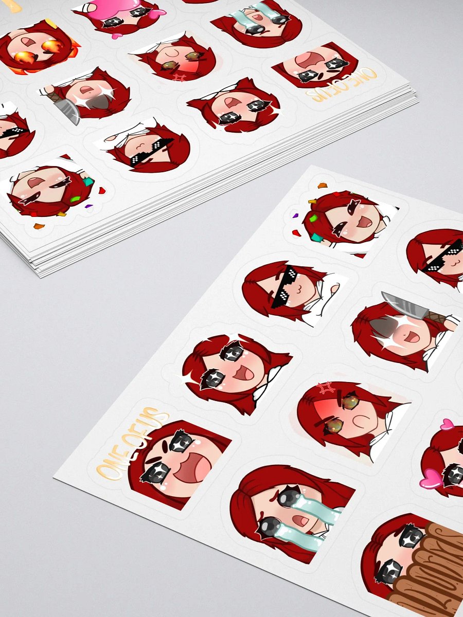 Emote Sticker Sheet product image (4)