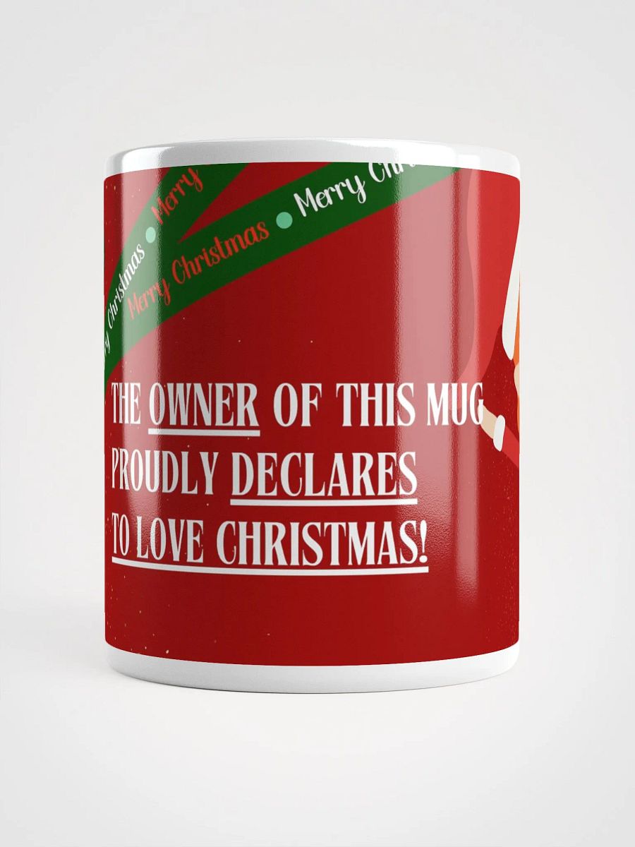 "Christmas Cheer Mug – Proud to Love Christmas!" product image (5)