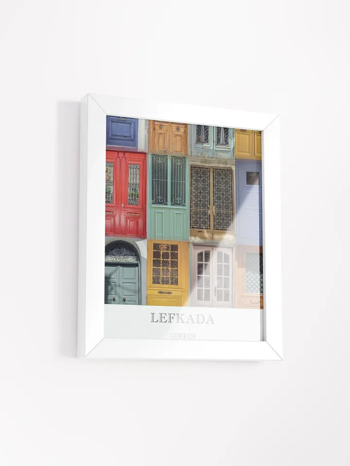 Lefkada - Framed High-Quality Matte Poster product image (2)