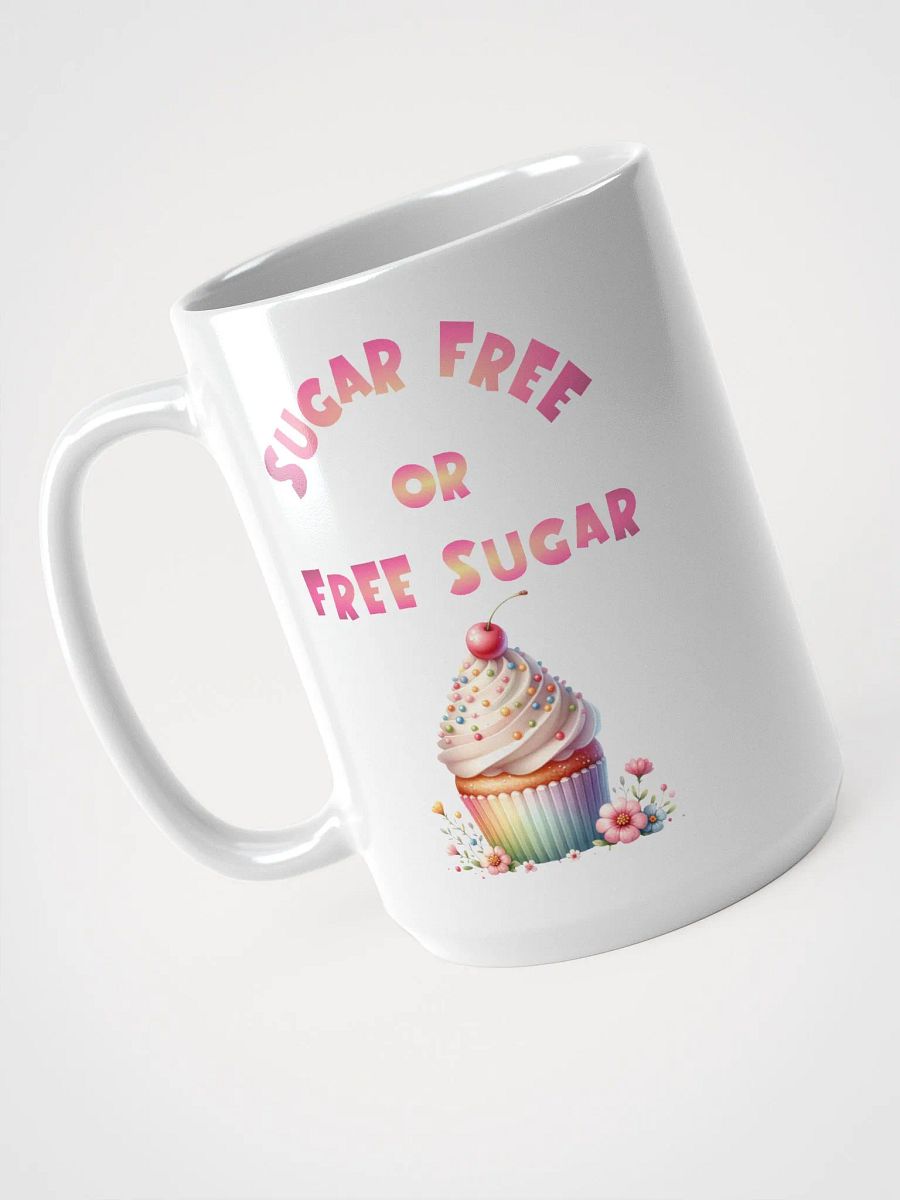 Sugar/Sugar Free mug (white) product image (2)