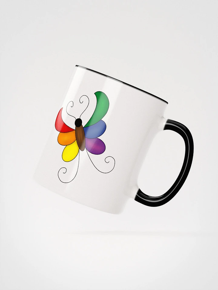 Rainbow Butterfly Mug - With Color product image (2)