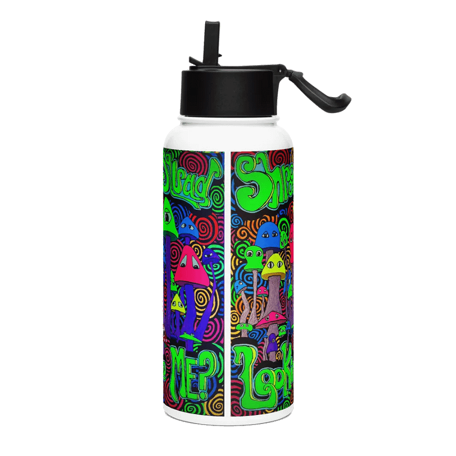 Psychedelic Shroom Squad Stainless Steel Bottle product image (3)