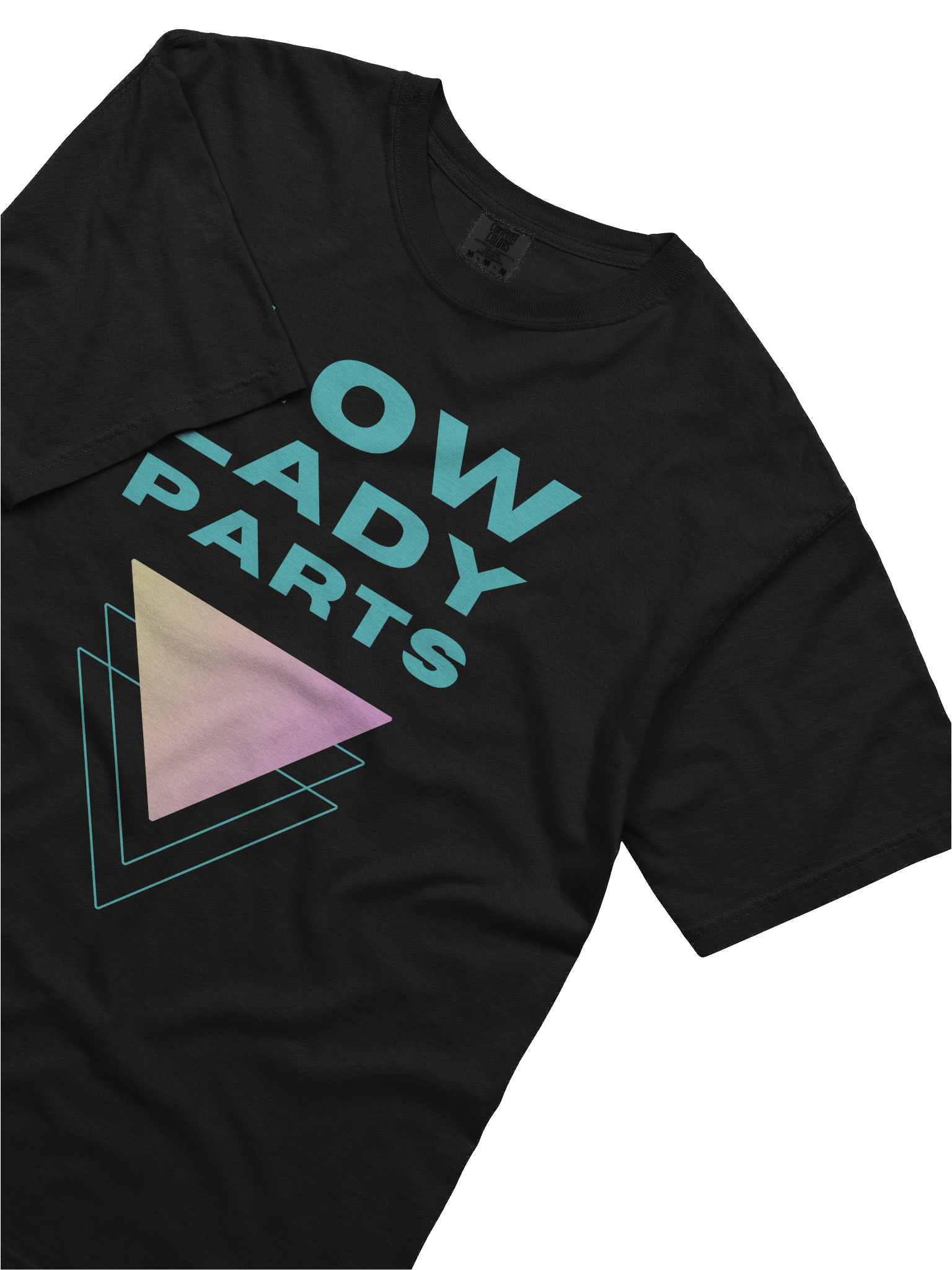 low lady black tee product image (5)