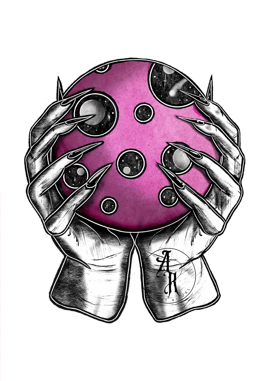 Witchy Orb Keyring product image (2)